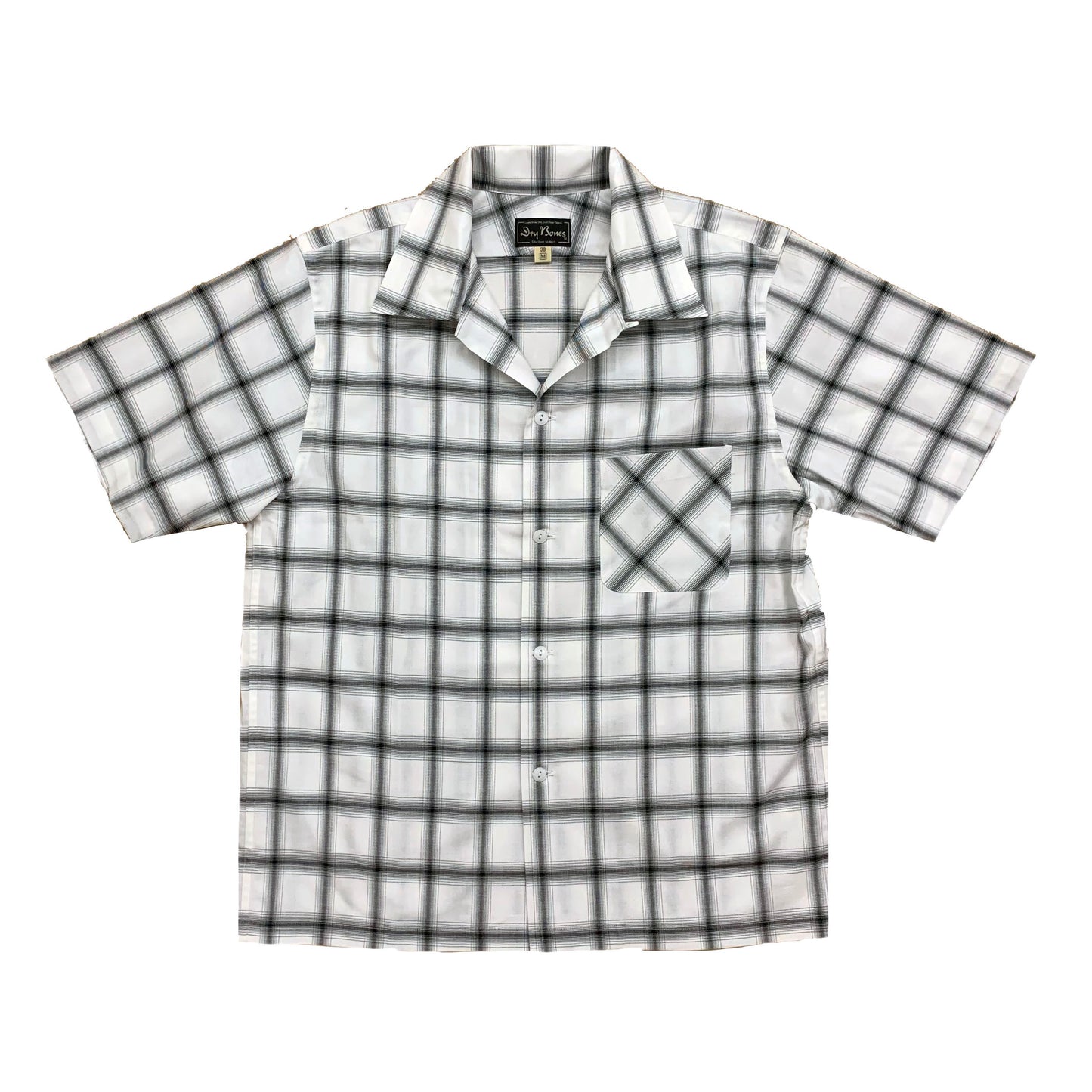 S/S Ombre Check Open Shirt
