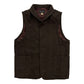 Tweed Shawl Collar Vest