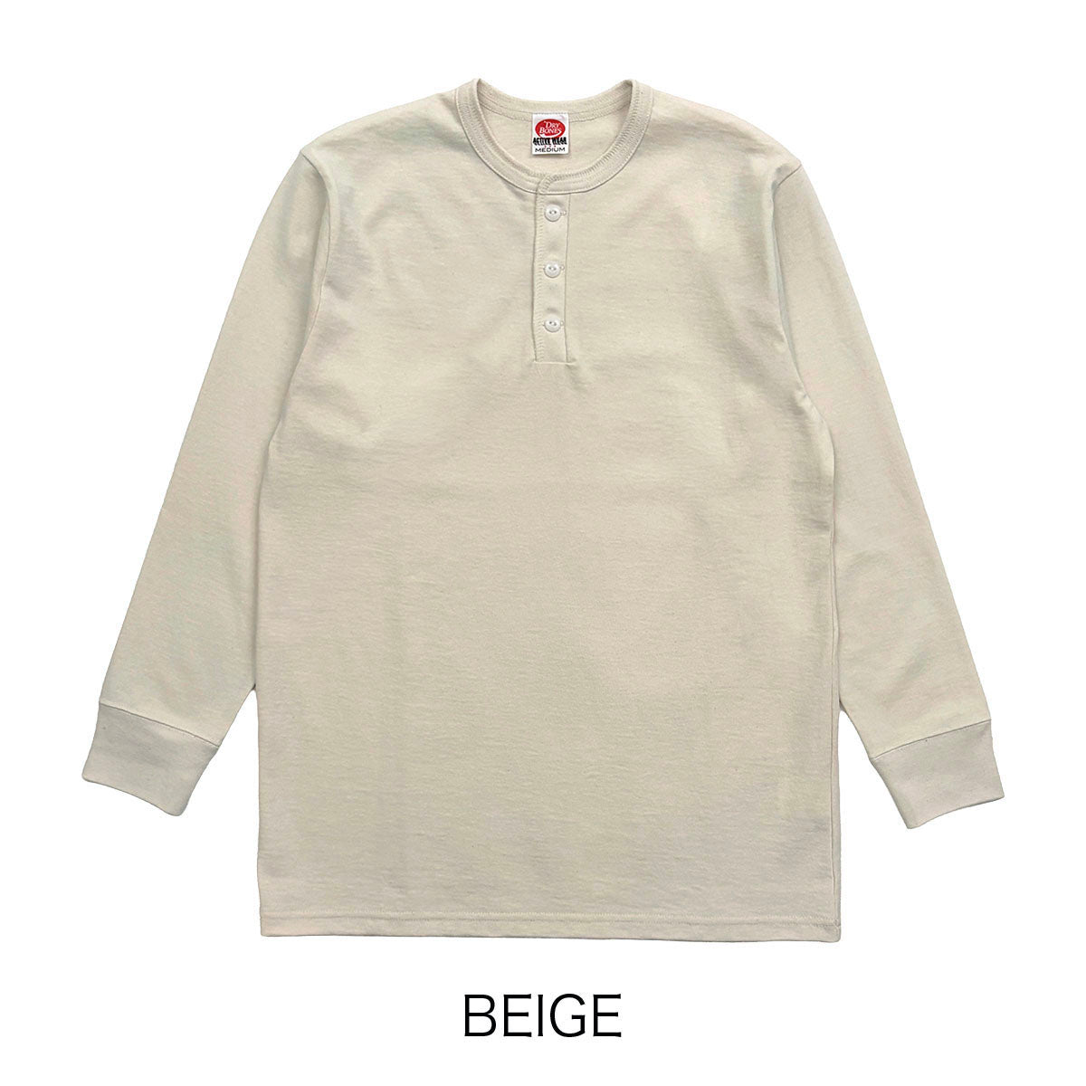 L/S Henley Neck Shirt