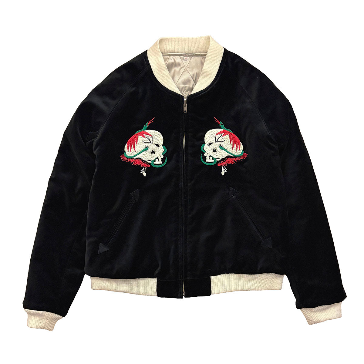 Embroidered Jacket “SKULL”