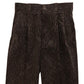 Print Corduroy 2Tack Work Trousers