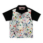 Print 2tone Italian Collar Shirt “J.POLLOCK”