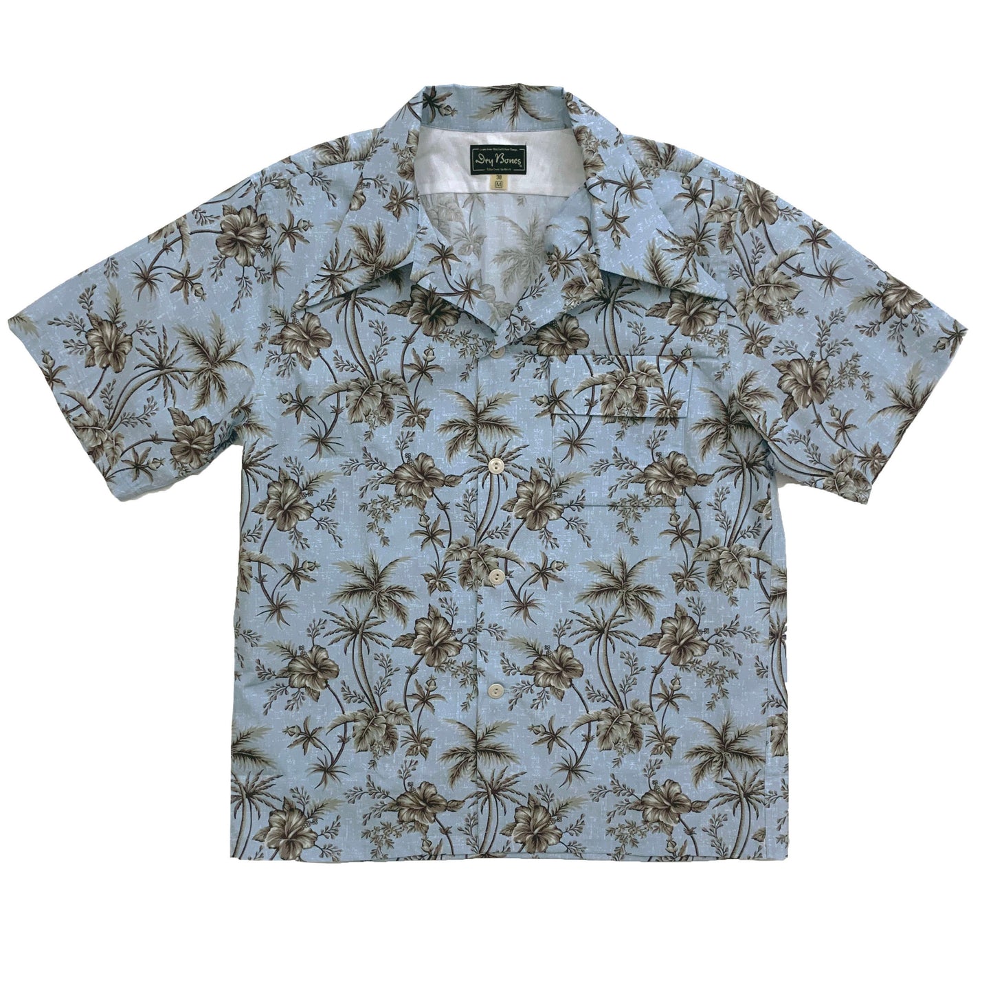 Print 1 flap open shirt