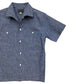 S/S Nep Chambray Italian Collar Shirt