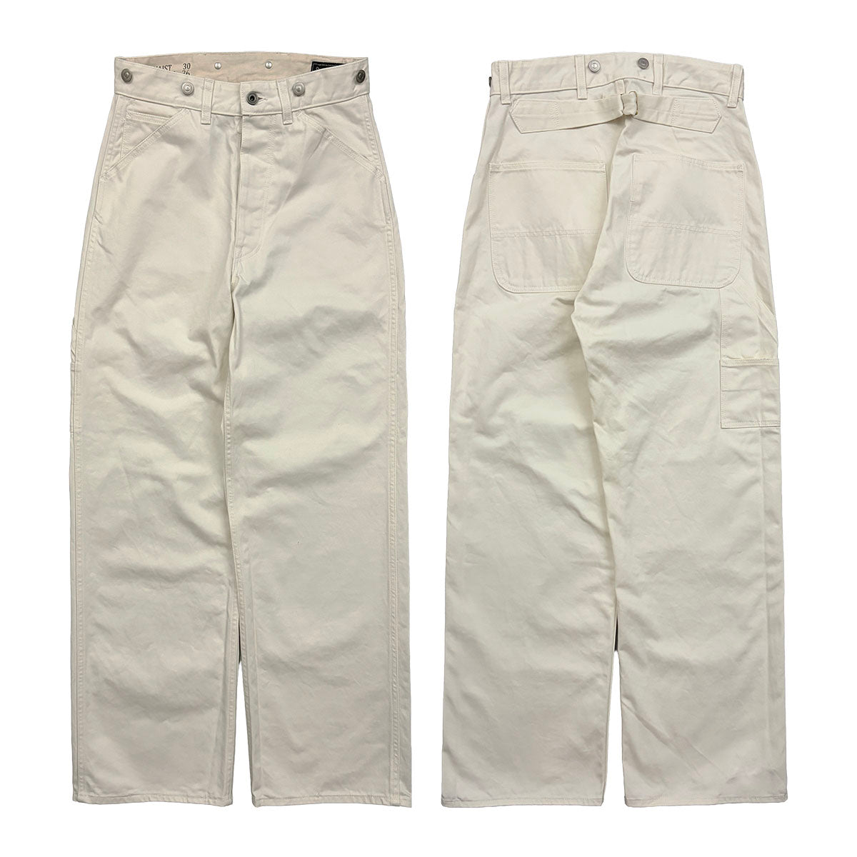Cotton Satin Painter Pants