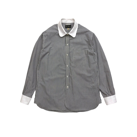 Cleric Pin Hole Collar Shirt