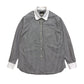 Cleric Pin Hole Collar Shirt