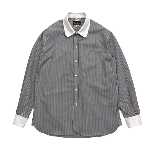 Cleric Pin Hole Collar Shirt