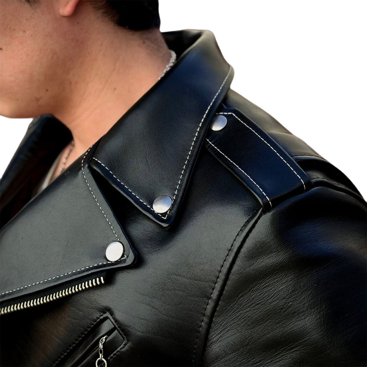 Horse Hide Motorcycle Jacket