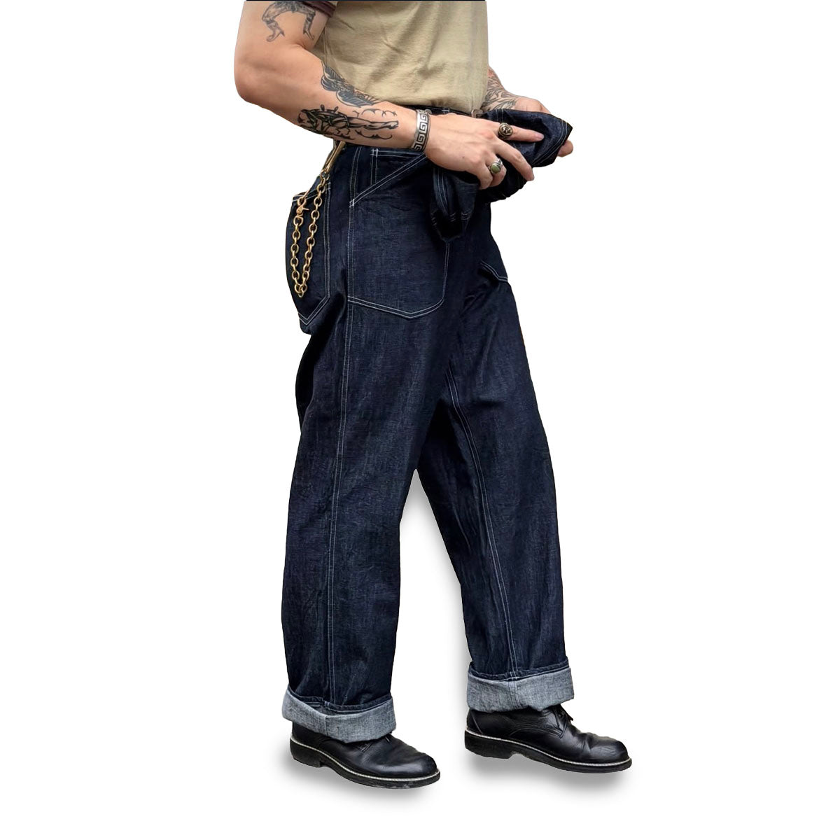 Army Denim Work Trousers
