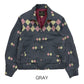Border Argyle Gabardine Jacket