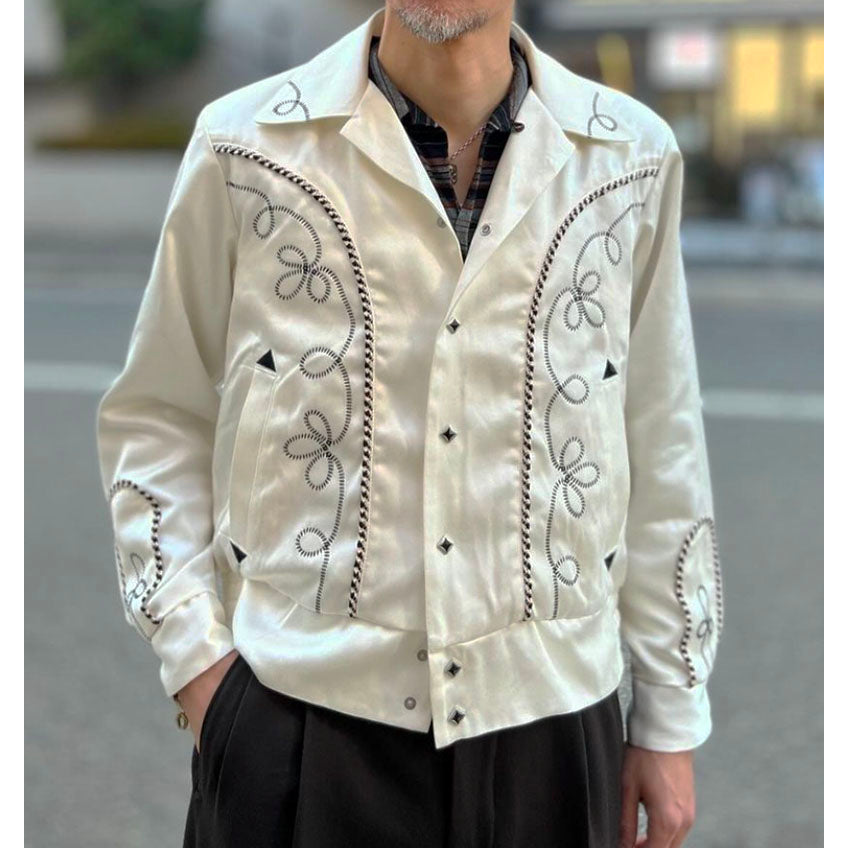 Western Style Satin Jacket