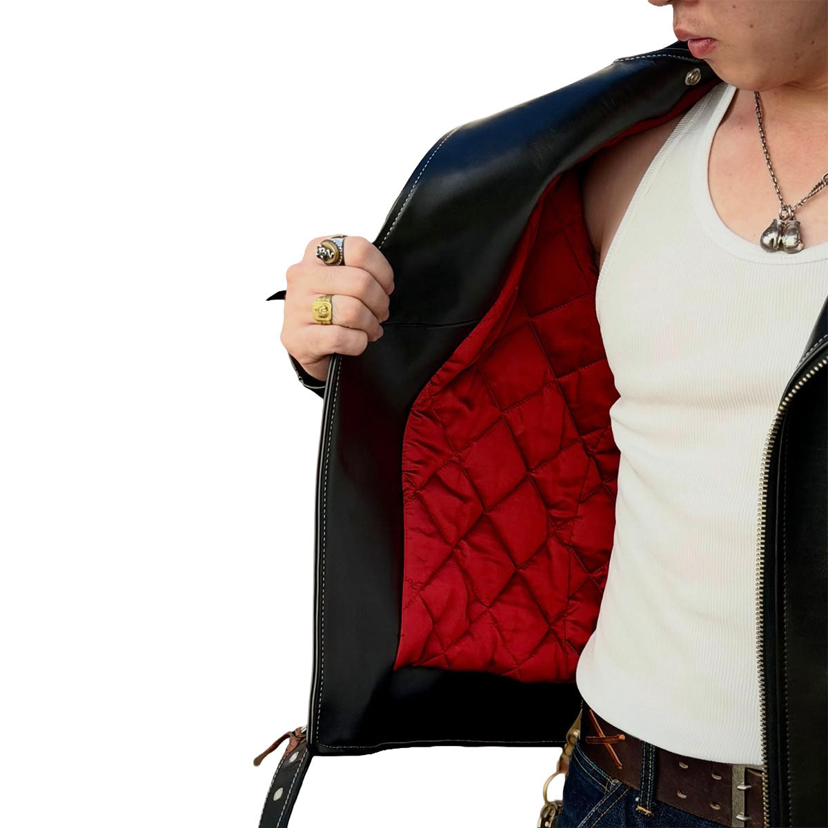 Horse Hide Motorcycle Jacket