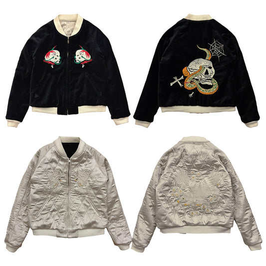 Embroidered Jacket “SKULL”