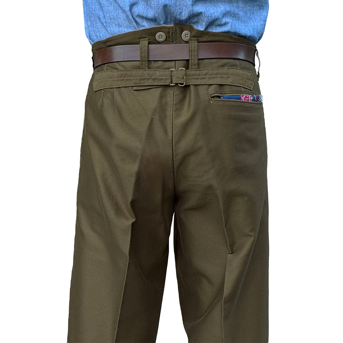 Moleskin High Back Work Trousers