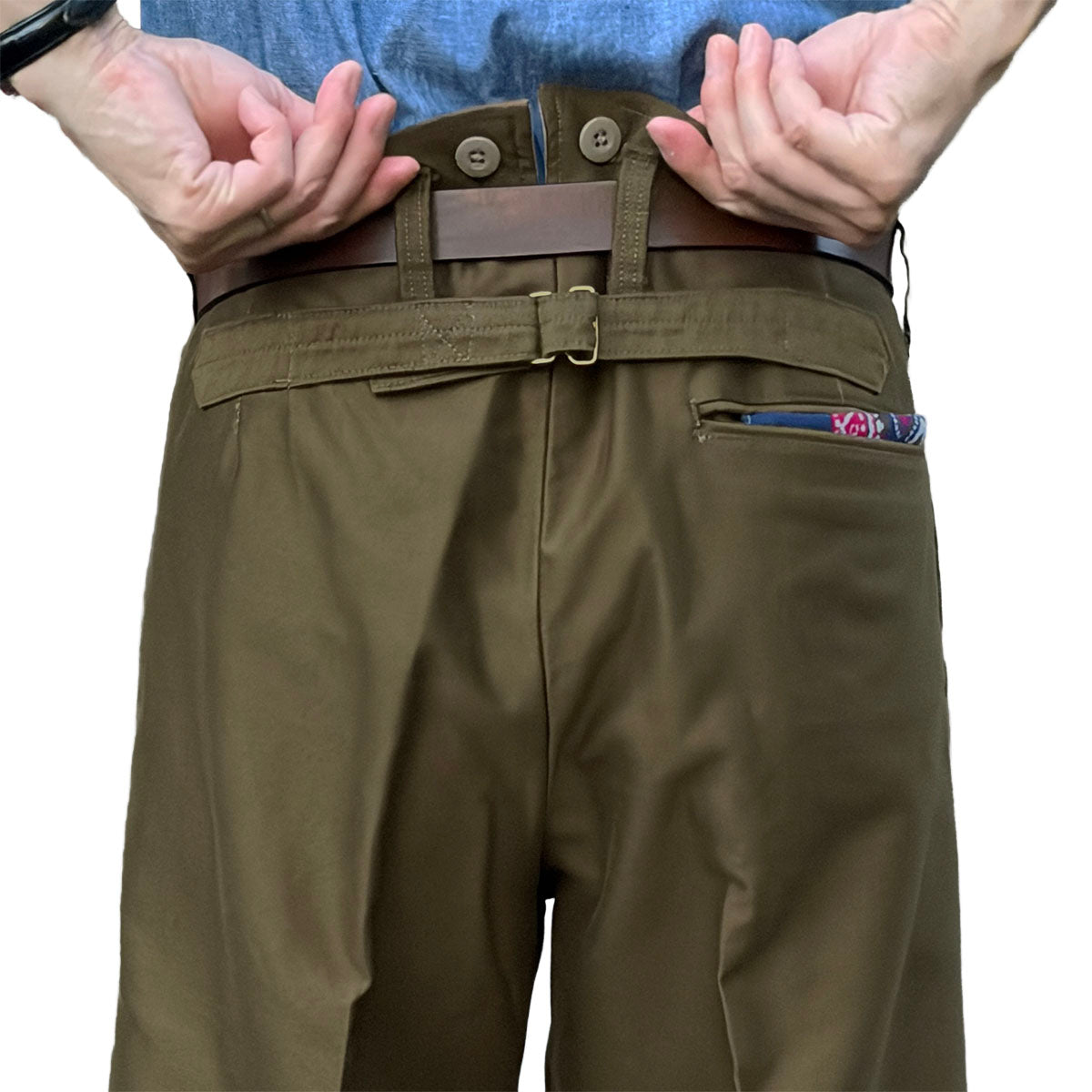 Moleskin High Back Work Trousers