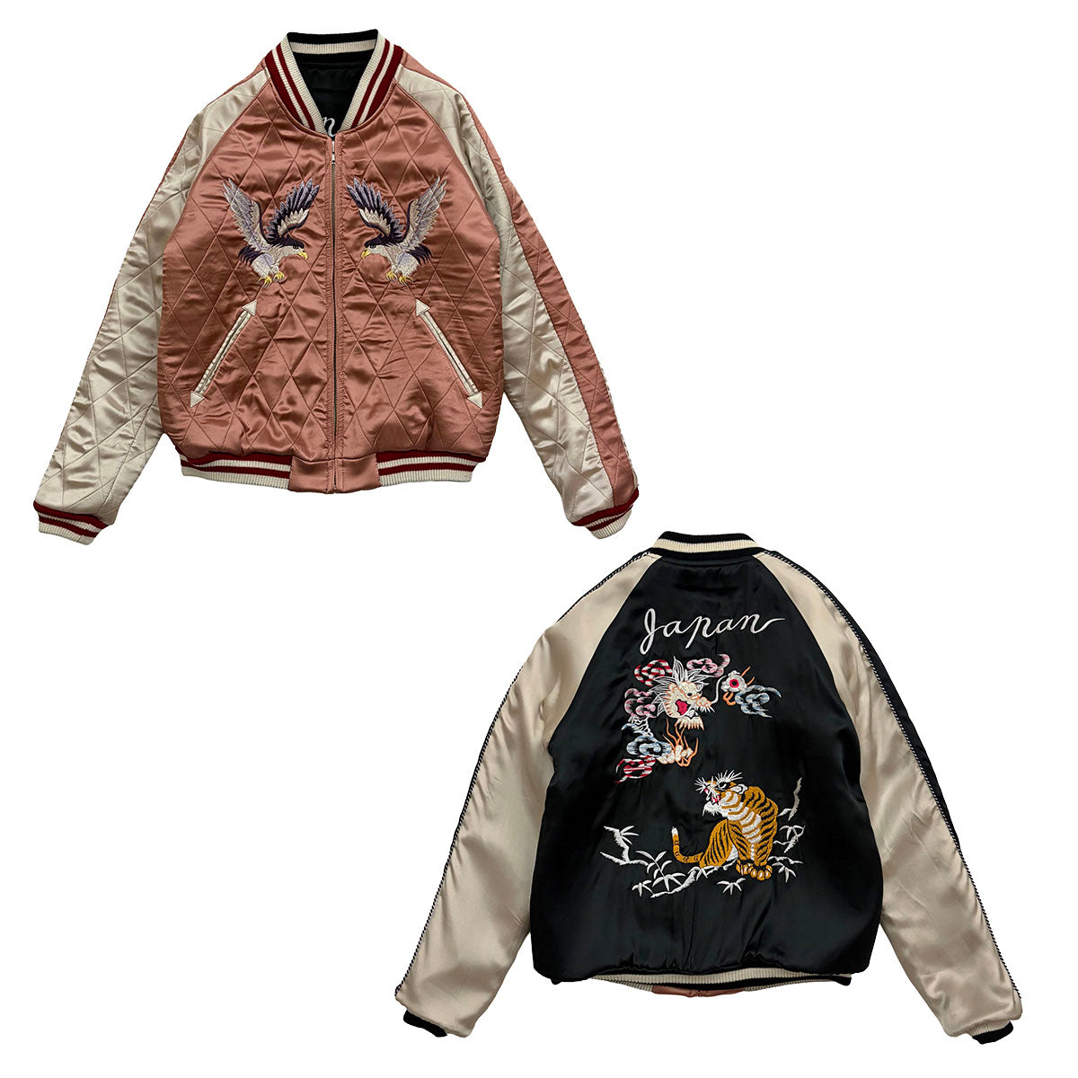 Embroidered Jacket “TIGER&DRAGON”