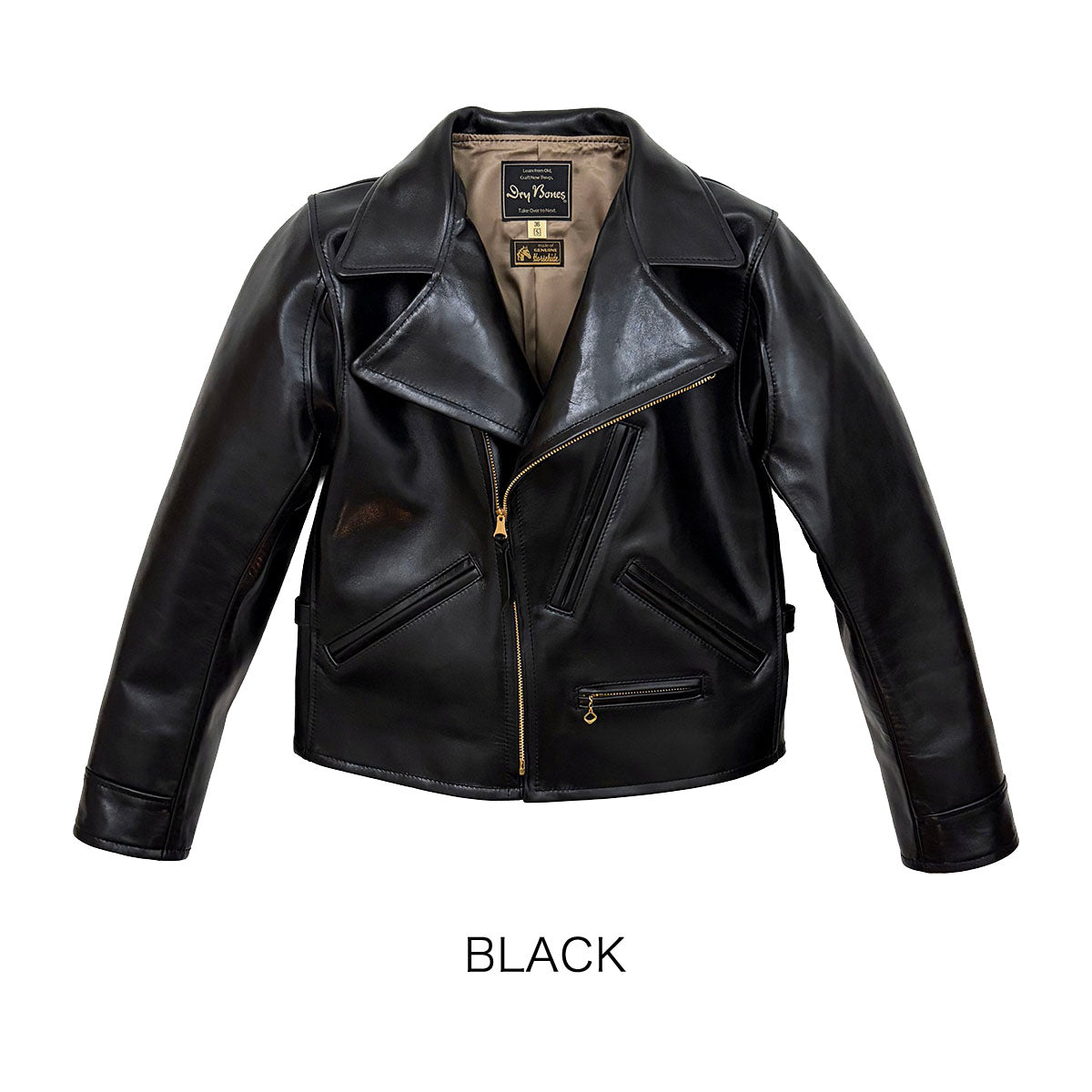 Aviator Type Leather Jacket – Dry Bones Online Shop
