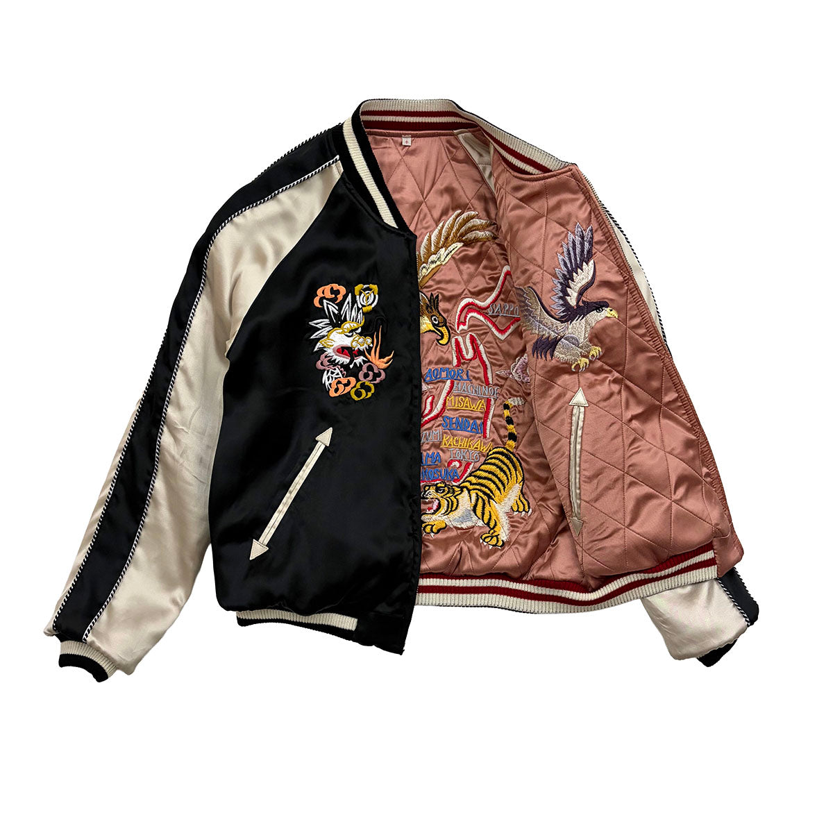 Embroidered Jacket “TIGER&DRAGON”