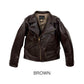 Aviator Type Leather Jacket