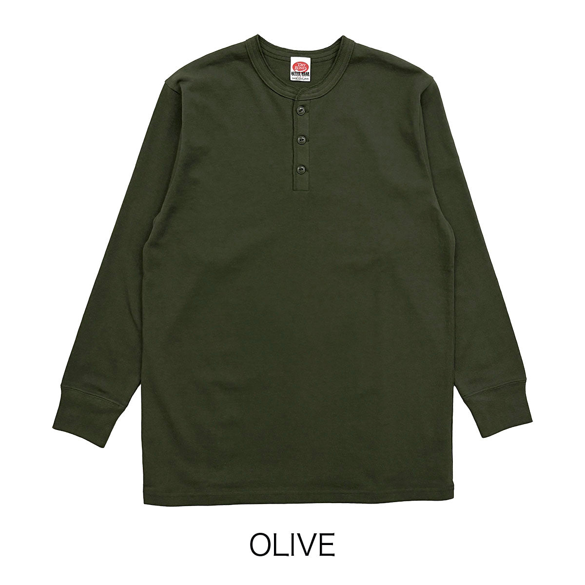 L/S Henley Neck Shirt