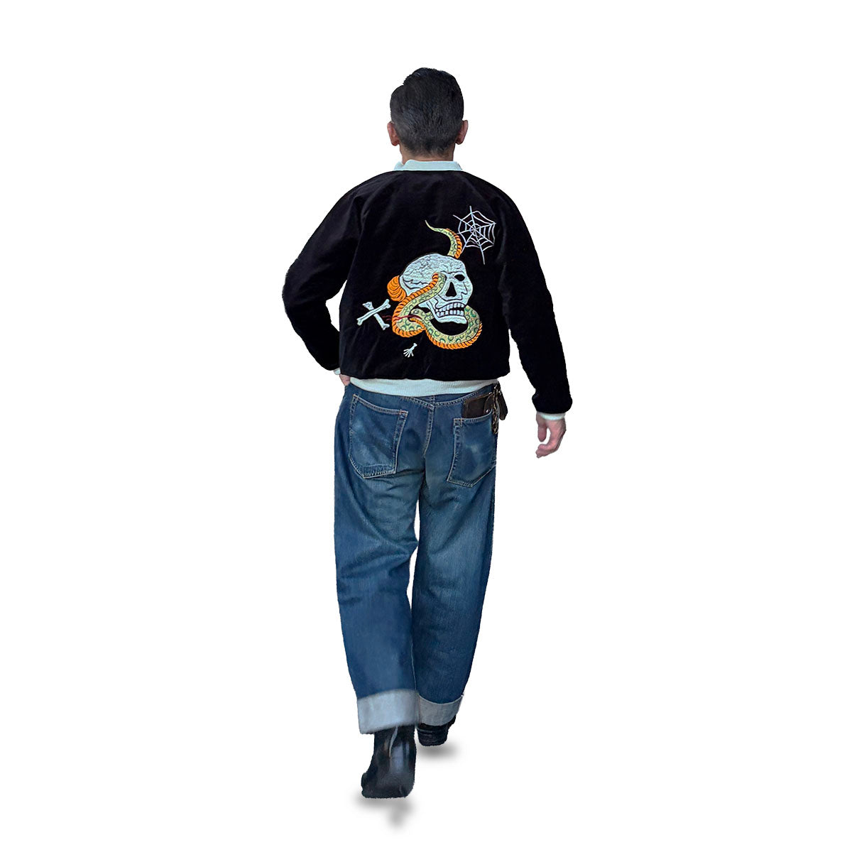 Embroidered Jacket “SKULL”