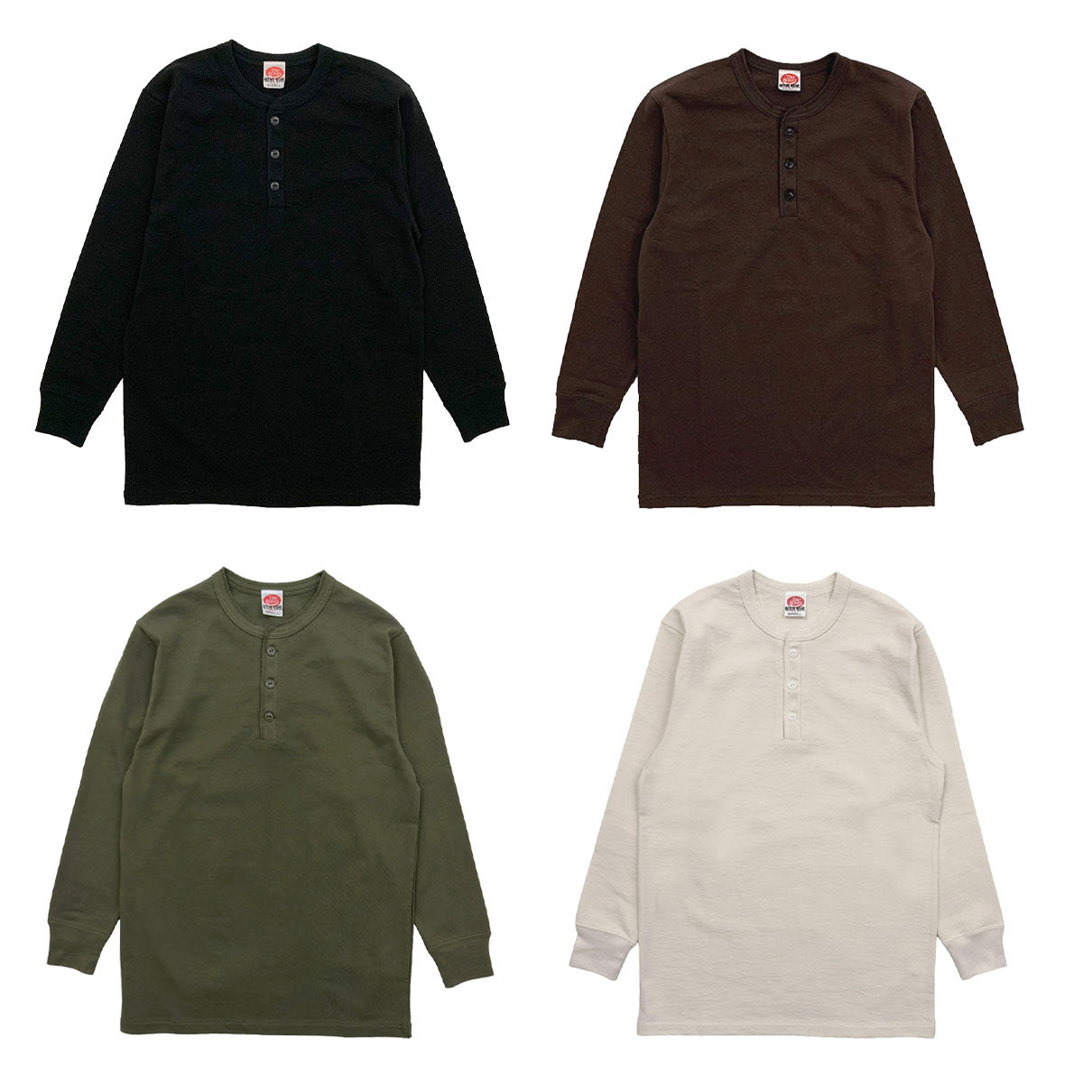 L/S Henley Neck Shirt