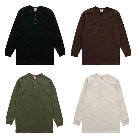 L/S Henley Neck Shirt