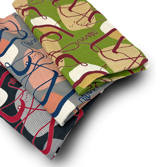 【返品不可】Fabric "Synapse" 【1メートル単位測り売り生地】