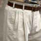 Hand Stitched Two Tuck Trousers