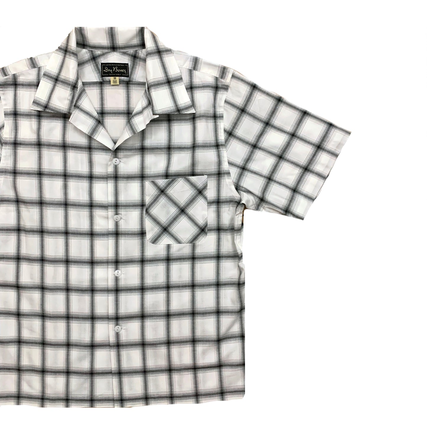 S/S Ombre Check Open Shirt