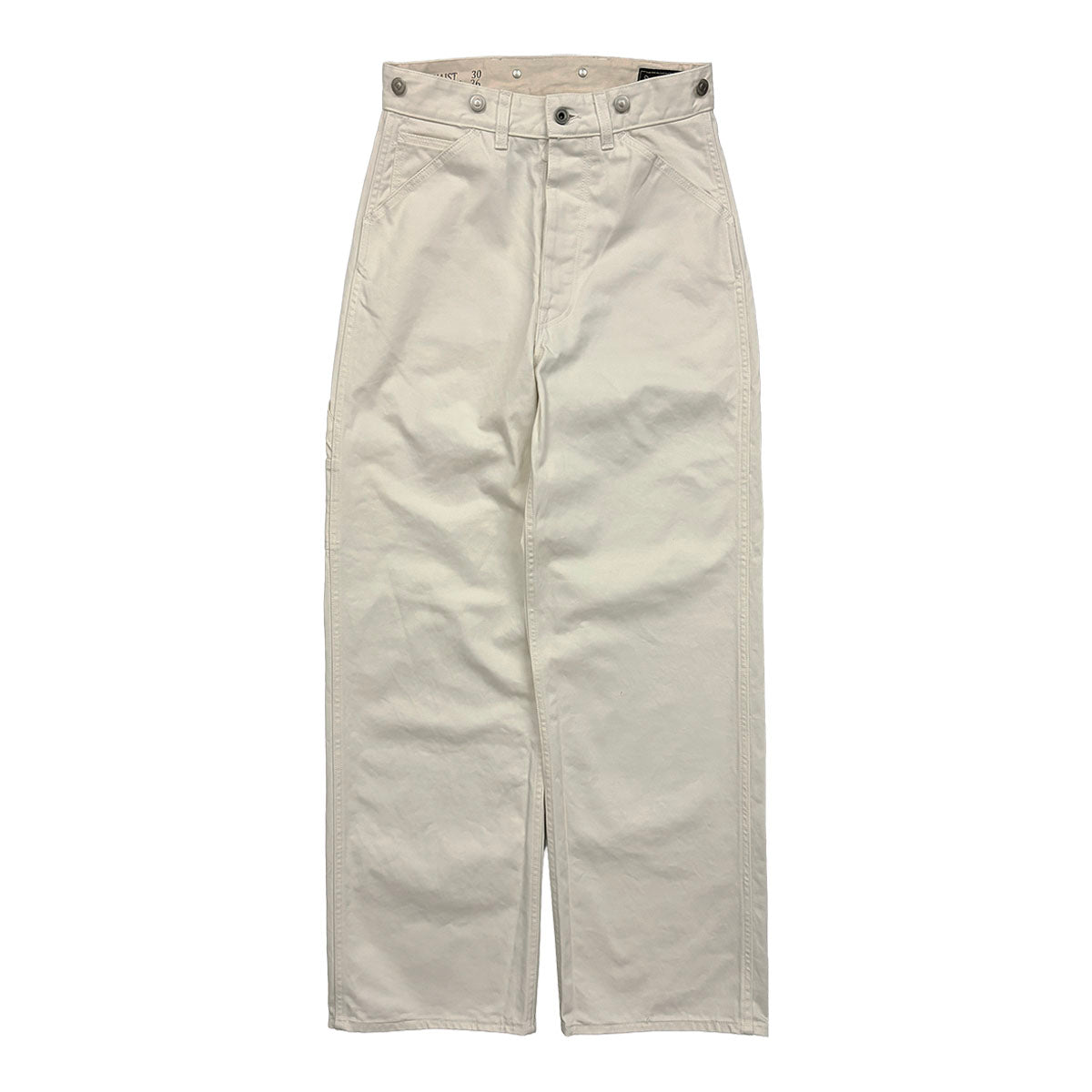 Cotton Satin Painter Pants