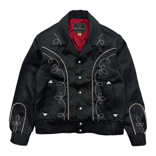 Western Style Satin Jacket