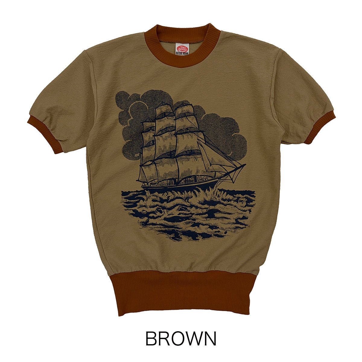 Cotton Sweater “Sailing Ship”