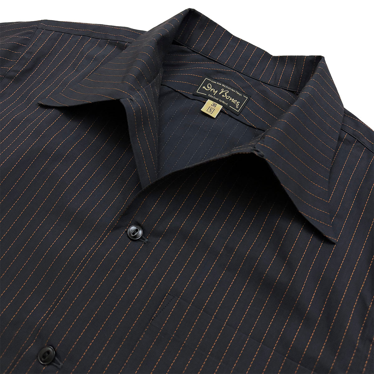 S/S Dobby Stripe Open Shirt
