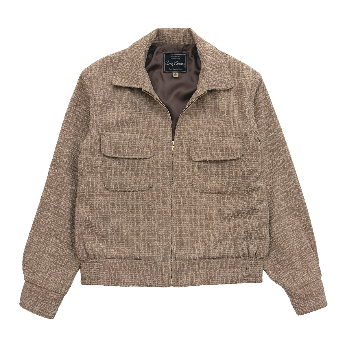Gold Glitter 2flap Sport Jacket