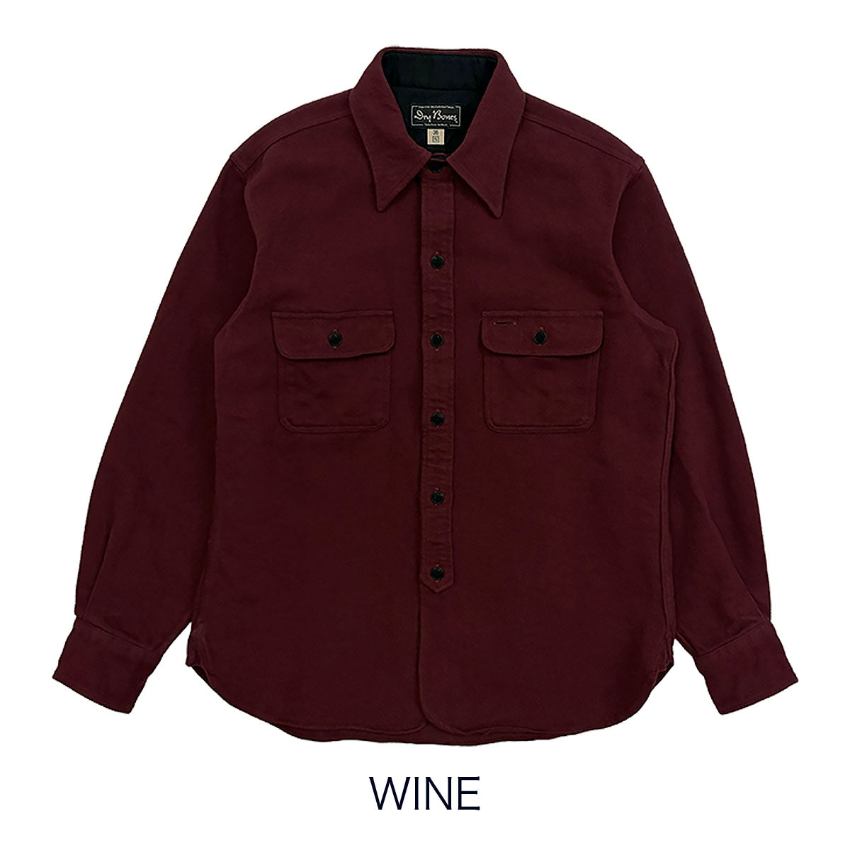 Solid Flannel Work Shirt
