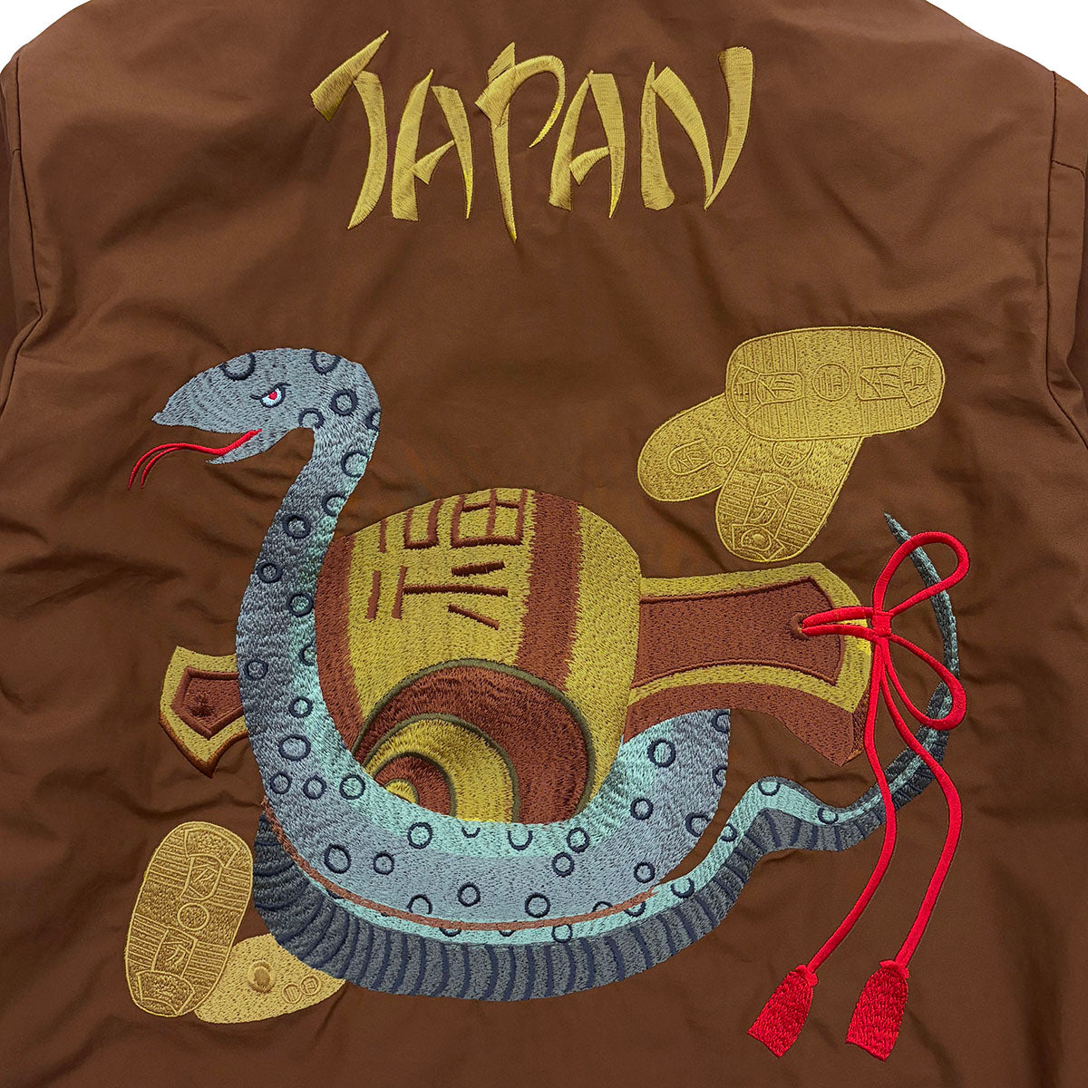 エンブロイダージャケット “SNAKE and GAVEL”/ DRY BONES【ドライ