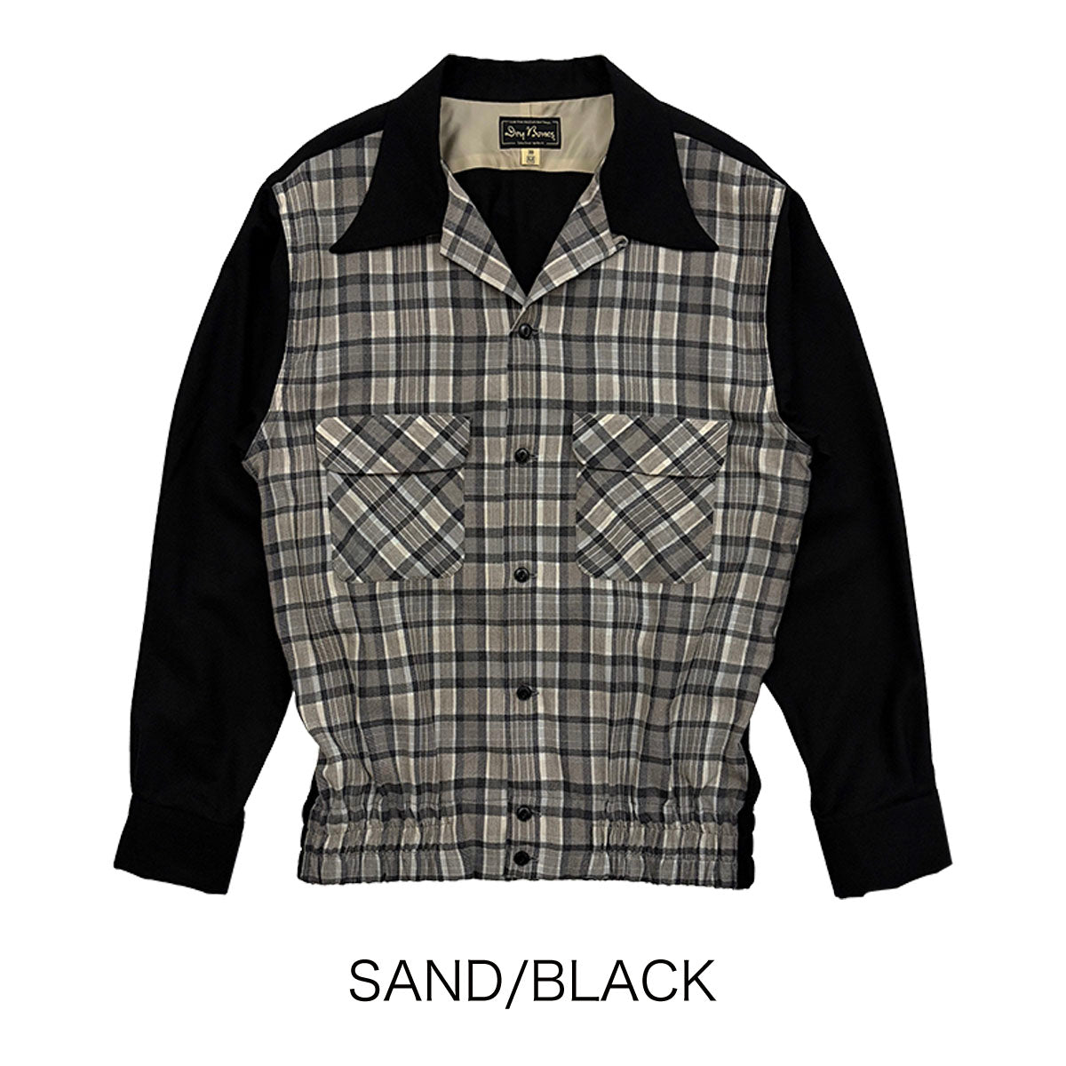 Wool 2tone Gaucho Shirt