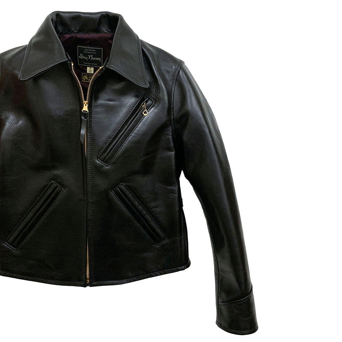 Single Leather Sport Jacket