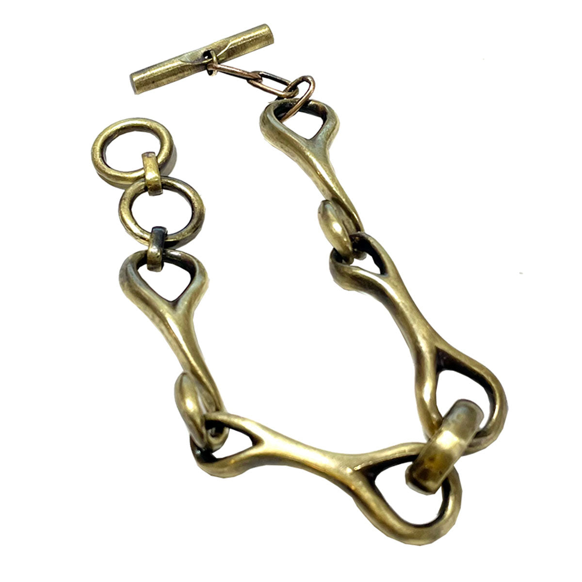 Brass Bit Bracelet