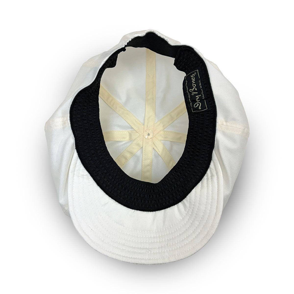 White Twill Casquette – Dry Bones Online Shop