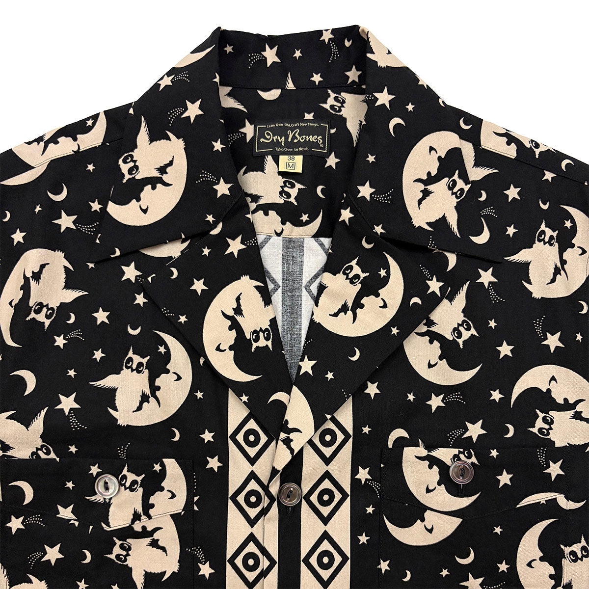 S/S Print Nep Cuba Shirt “OWL & MOON”