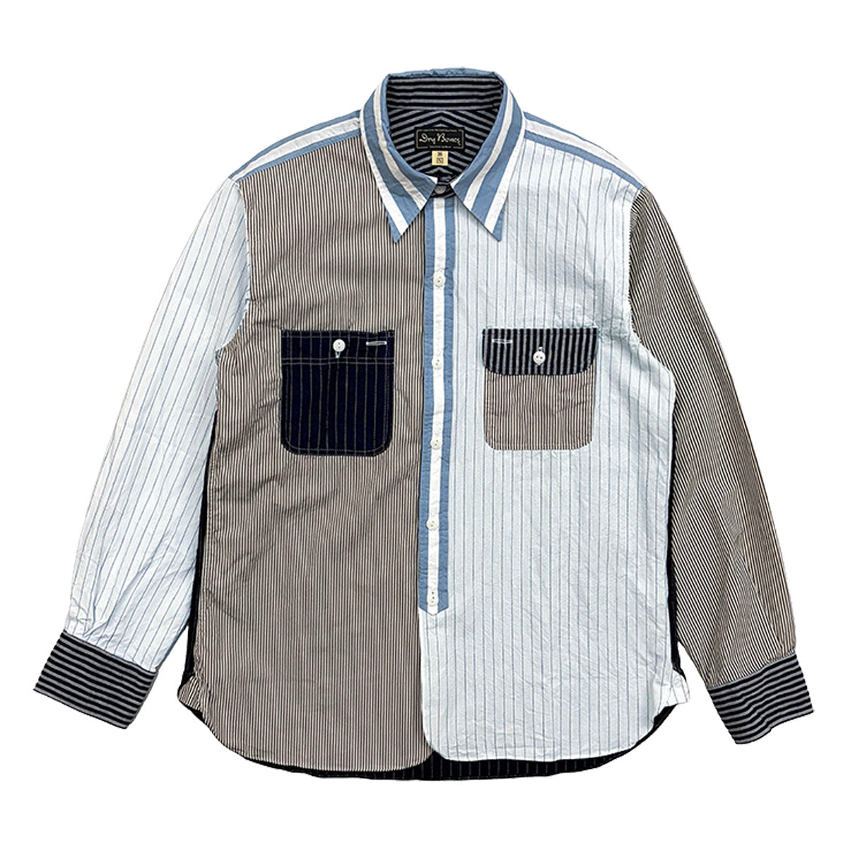 End of Day Stripe Work Shirt