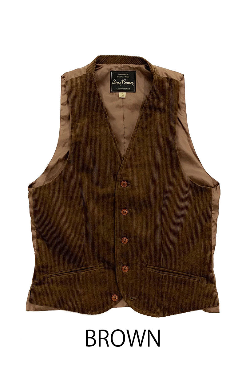 Corduroy Jockey Vest