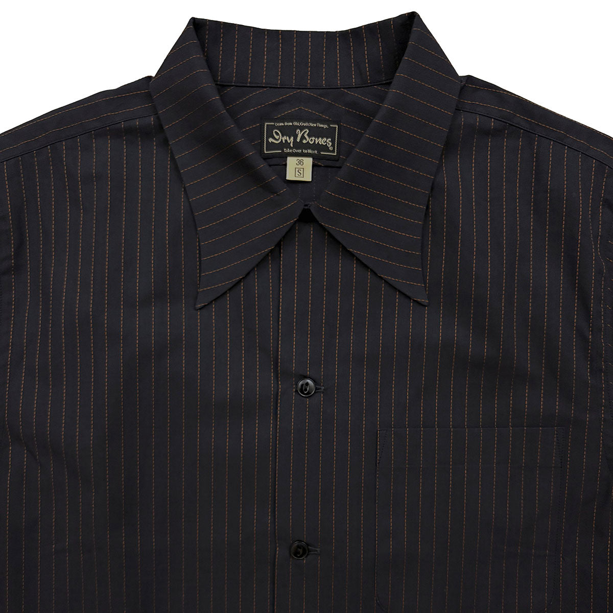 S/S Dobby Stripe Open Shirt