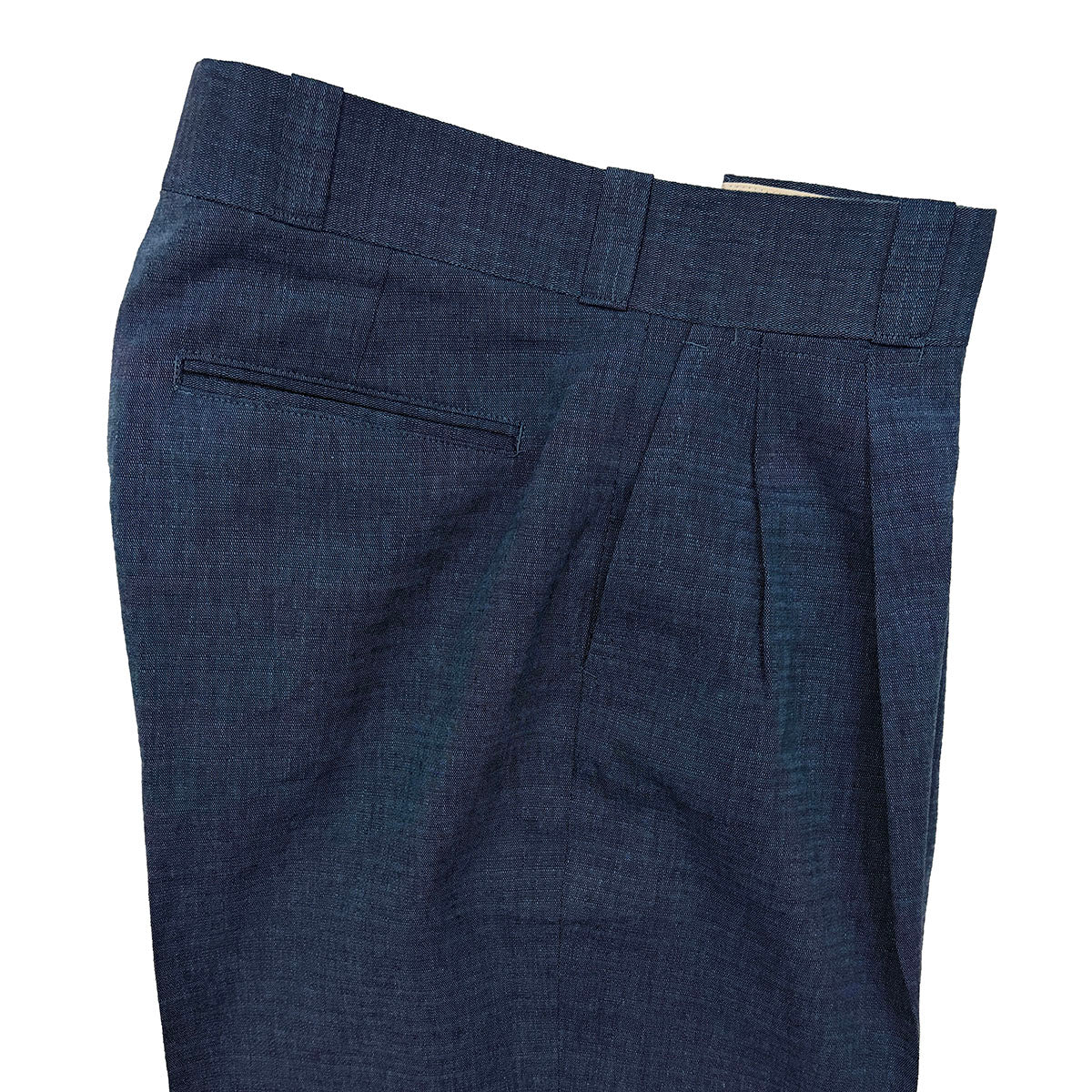 Cotton Chambray 2Tuck Work Trousers