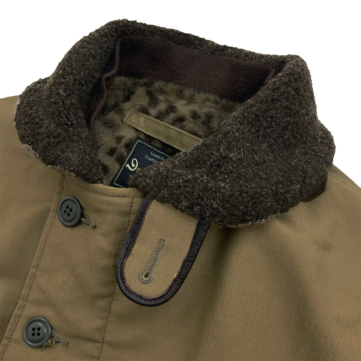 N-1 Leather Combination Jacket