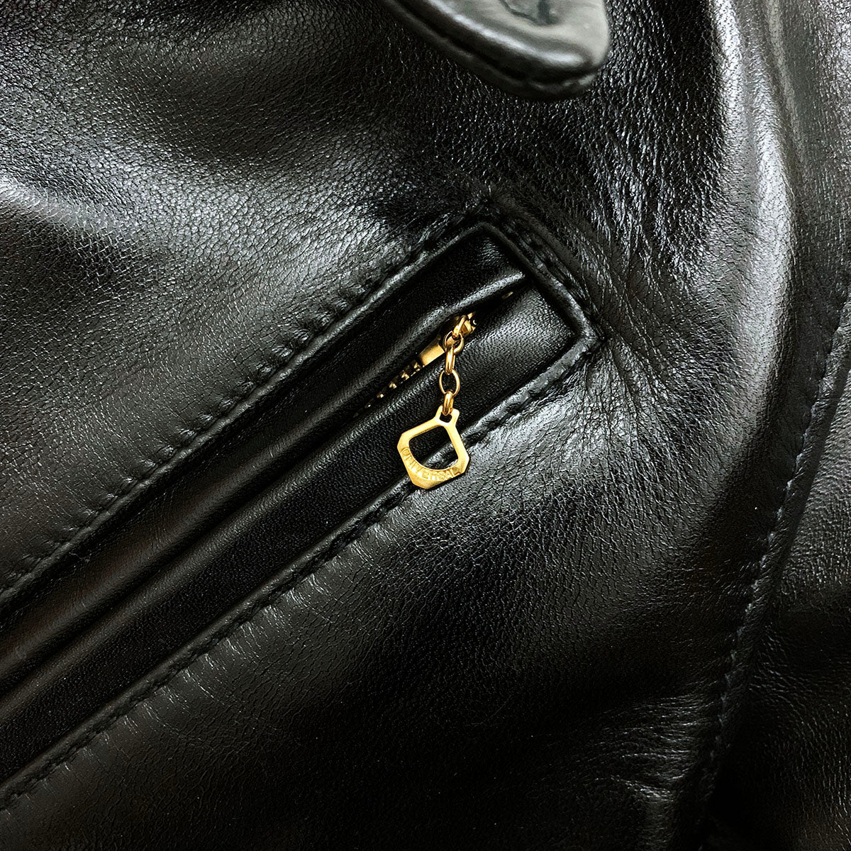 Single Leather Sport Jacket