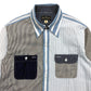 End of Day Stripe Work Shirt